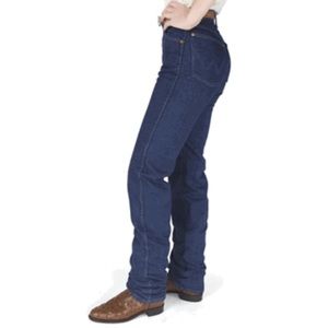 Vintage Wrangler High Rise Jeans HighWaist 14x30 Wéstern Cowgirl Straigh…